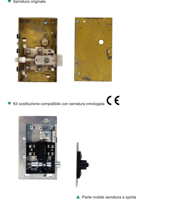 Kit sostituzione rapida Roce